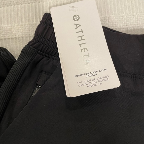 Athleta Brooklyn lined camo jogger size 0 - Picture 3 of 8